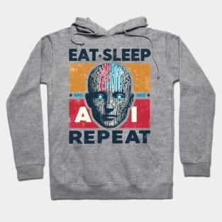 Eat Sleep AI Repeat Hoodie